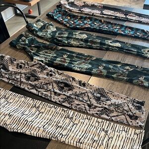 Tween LulaRow Disney Villains/ Nightmare Before Christmas Leggings Lot